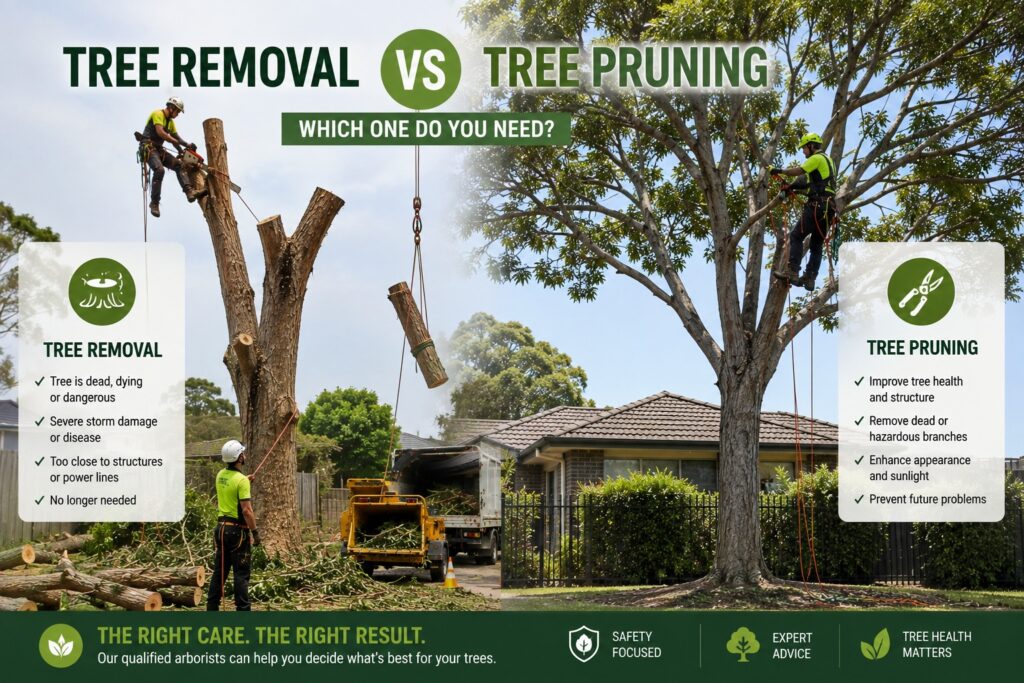 Tree Removal vs Tree Pruning: Which One Do You Need?